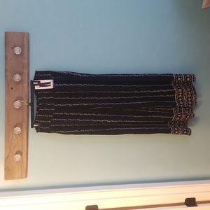 NWT Three Dots printed pull on pant SZ LG